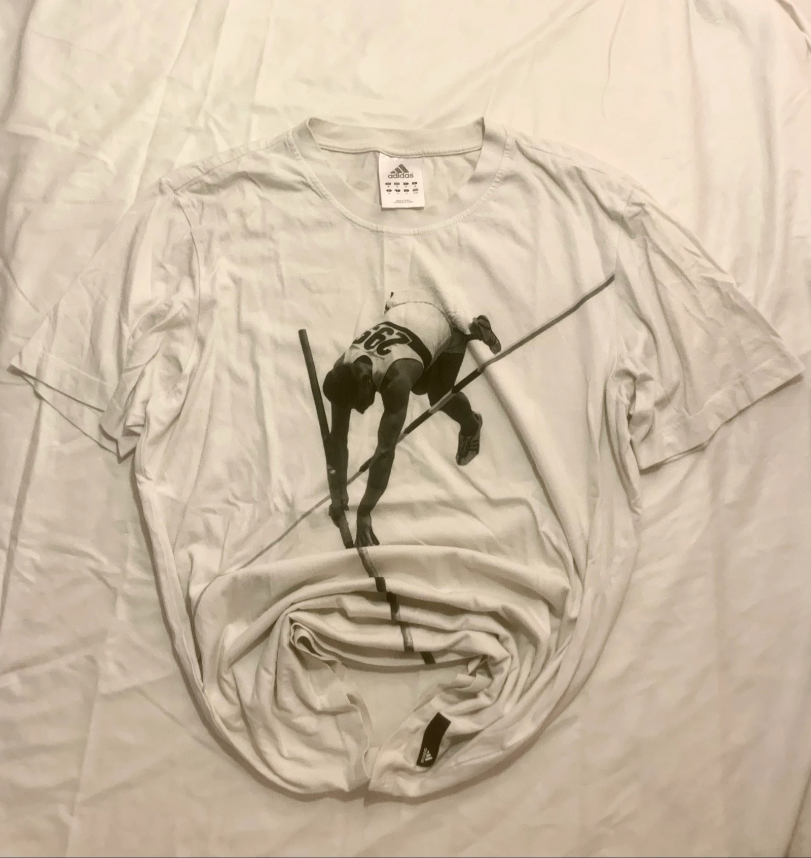 Camiseta Adidas Original Y2K Estampada Vintage Talla M